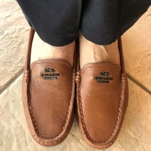 Authentic Coach Loafer Car Shoes